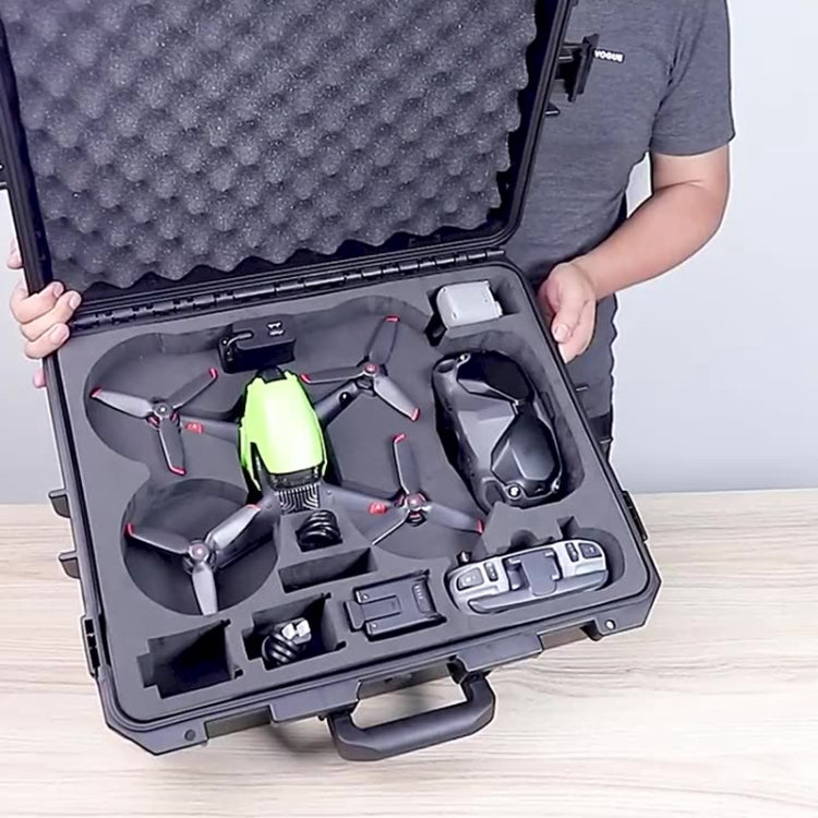 Estuche FPV a prueba de explosiones a prueba de explosiones, caja de almacenamiento portátil, bolsa de transporte, sin desmo…