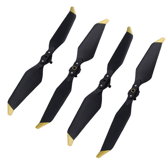 Hélices 2 pares de 8331 de reducción de ruido de liberación rápida CW / CCW para DJI Mavic Pro (Gold) — imagen 2