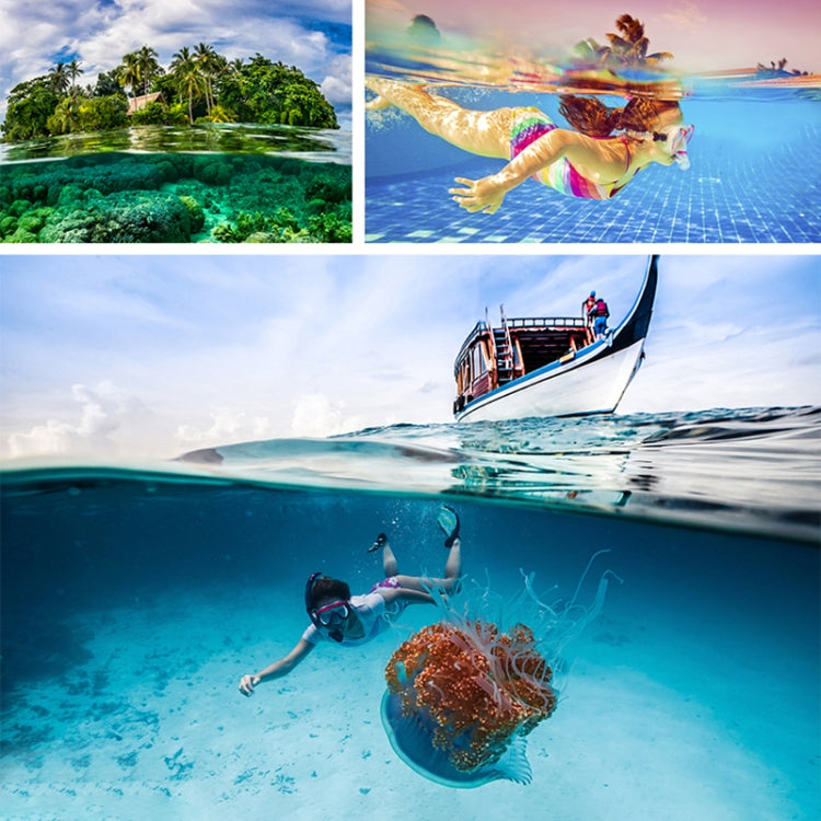 Lente de la RuigPro Flotante Puerto de la cúpula de la cúpula de la mano de la mano de la cámara de buceo bajo el agua cubie…