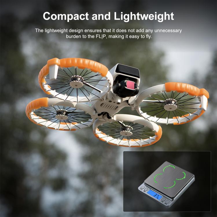 Hélice Parachoques protector de para DJI Flip (naranja) — imagen 8