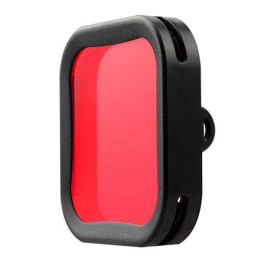 Carcasa Filtro de lente de color de buceo para DJI Osmo Action (rojo) — imagen 2