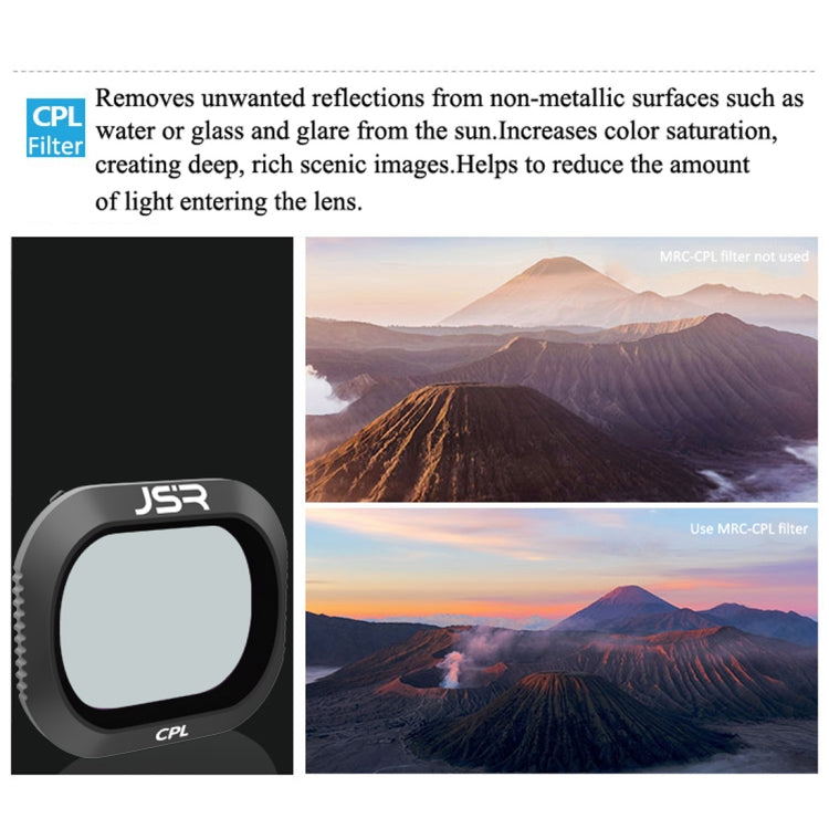 Filtro de lente JSR Dron 5 en 1 UV + CPL + ND4 + ND8 + ND16 para DJI Mavic 2 Pro — imagen 5