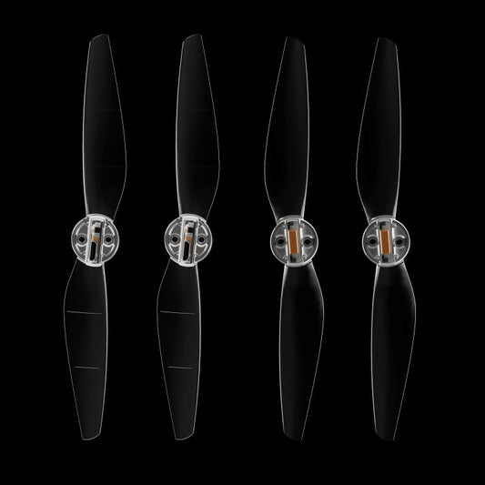 Hélices de bajo 3 Pro STARTRC 2 pares de lámparas de flash LED de color ruido para DJI Mavic Mini / Mini 3 Pro (transparente…