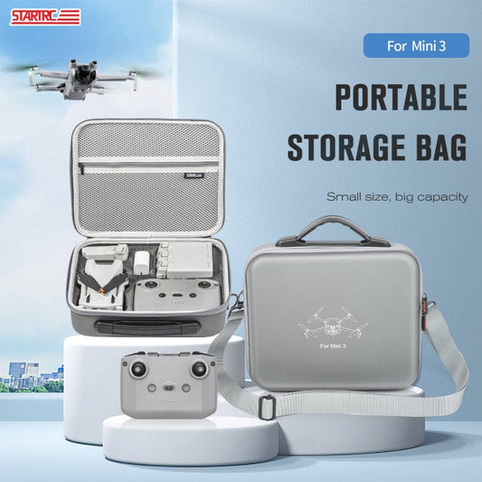Bolso de almacenamiento de hombro RC-N1 STARTRC bolso para DJI Mini 3 (gris) — imagen 2