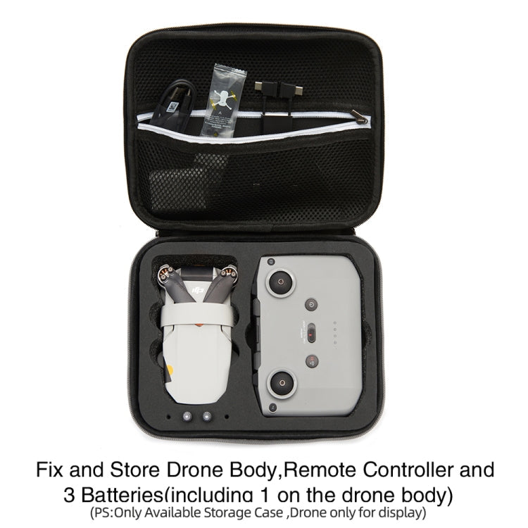 Bolsa de almacenamiento para el cuerpo del dron con estuche rígido a prueba de golpes, tamaño: 24x 19 x 9 cm para DJI Mini 2…