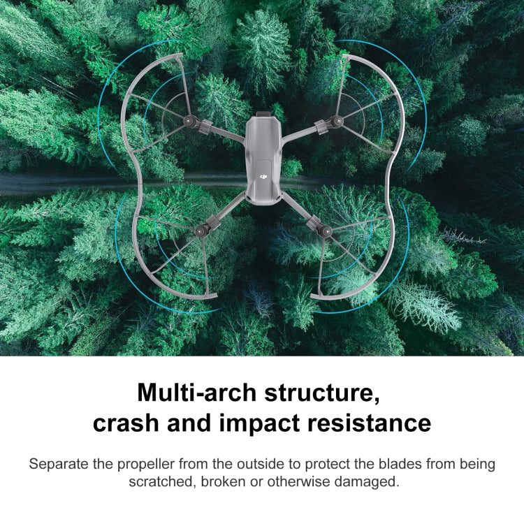 Hélice STARTRC Dron Protector Anillo anticolisión para DJI Air 3 (Gris) — imagen 8