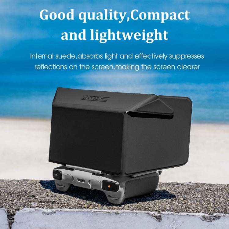 Parasol de controlador plegable STARTRC para controlador remoto para DJI Mini 3 Pro (negro) — imagen 6