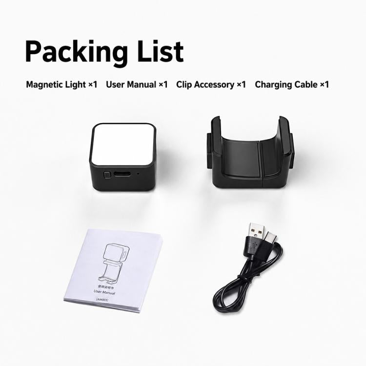 Luz de relleno magnética portátil Desiontal PM01 para DJI Osmo Pocket 3 (negra) — imagen 9
