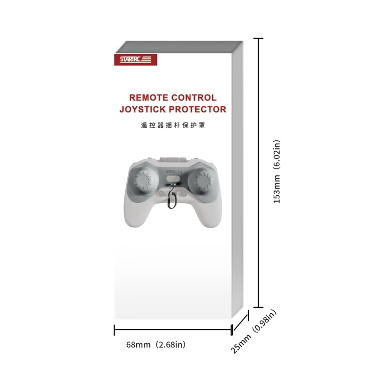 Funda FPV 3 / 2 STARTRC Control Remoto Protector de Joystick Protectora para DJI Avata 2 (Grey) — imagen 9