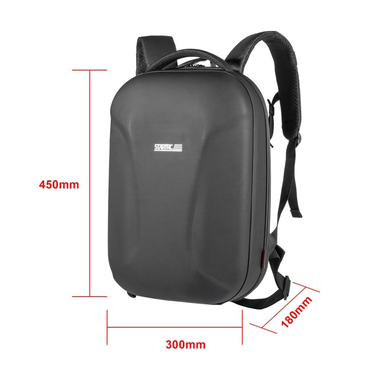 Mochila de descompresión de hombros STARTRC para drones / cámaras DSLR (negro) — imagen 8