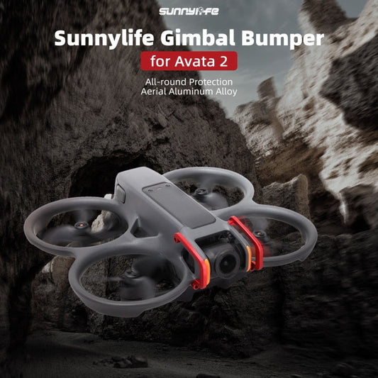 Sunnylife Gimbal Parachoques anticolisión de aluminio para DJI Avata 2 (negro) — imagen 2