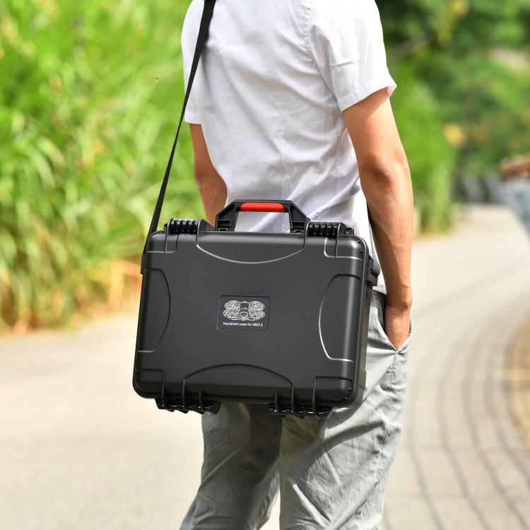 Maletín de almacenamiento portátil impermeable y resistente a golpes para DJI Neo (Negro) — imagen 8
