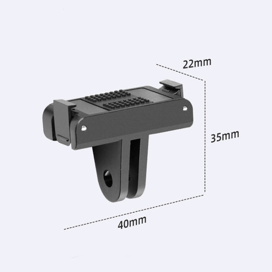 Base de liberación Adaptador de montaje de rápida magnética para DJI Osmo Action 5 (negro) — imagen 2