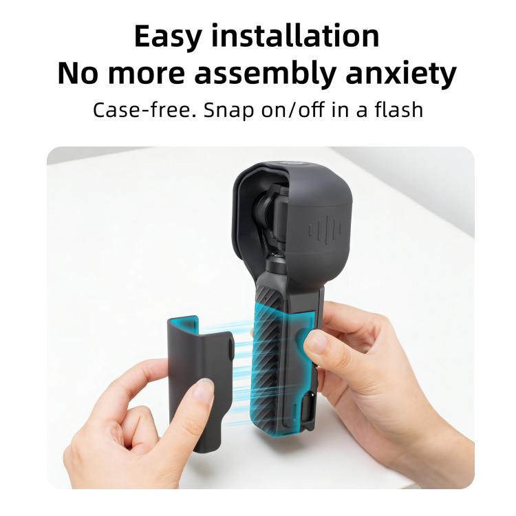Funda protectora para gimbal STARTRC de fábrica para DJI Osmo Pocket 4 (negra) — imagen 10