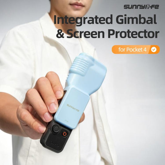 Cubierta de Gimbal Protector de pantalla para cámara con estabilizador Sunnylife Colorful para DJI Osmo Pocket 4 (Negro) — i…