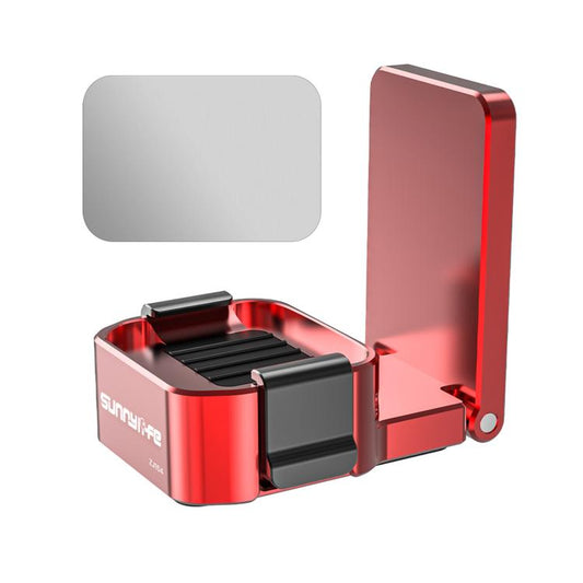 Soporte magnético de mesa Sunnylife de metal de liberación rápida para DJI Osmo Pocket 4 (rojo) — imagen 2