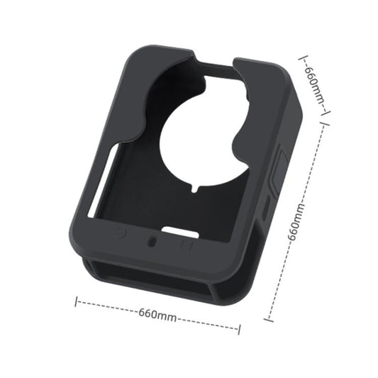Funda protectora de silicona de cuerpo completo, antiarañazos y a prueba de golpes para DJI Osmo 360 (negra) — imagen 2