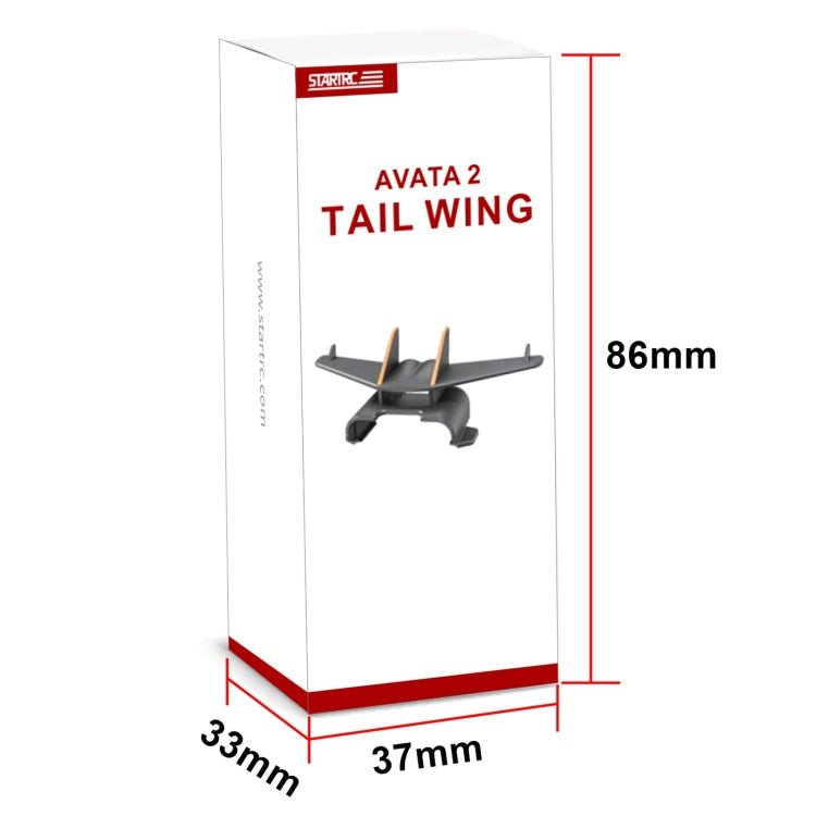 Cubierta de cola STARTRC voladora de liberación rápida de batería para DJI Avata 2 (negra) — imagen 8