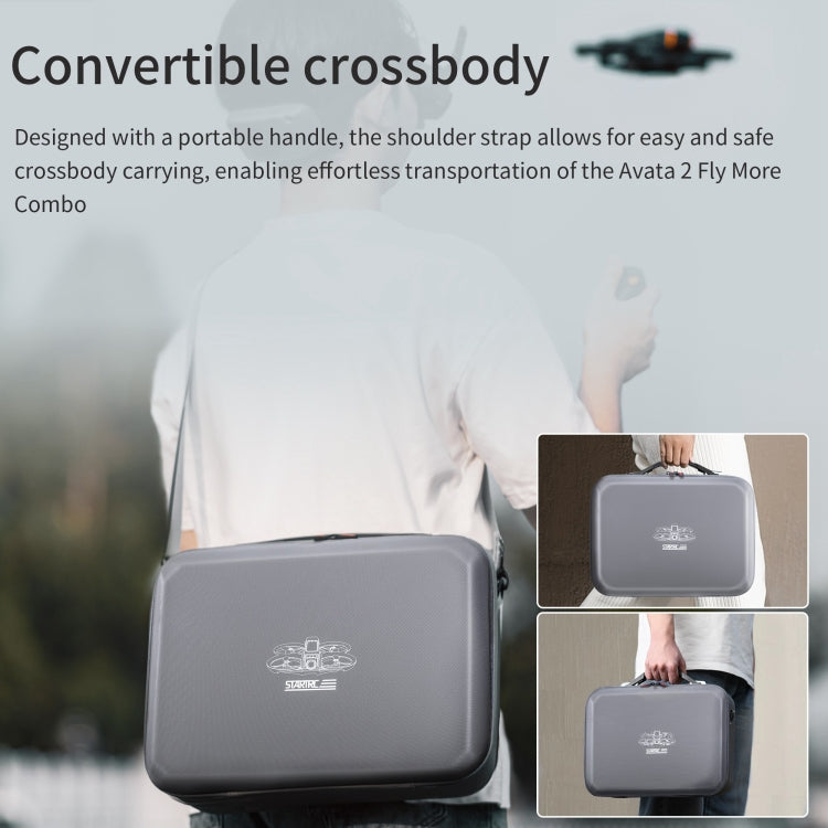 Bolso STARTRC Dron Mensajero Bolsa de almacenamiento para DJI Avata 2 (gris claro) — imagen 7