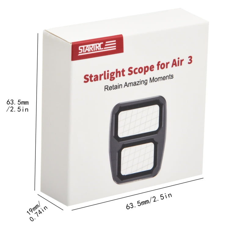 Filtro de lente Para STARTRC Dron, lente: estrella para DJI Air 3 — imagen 8