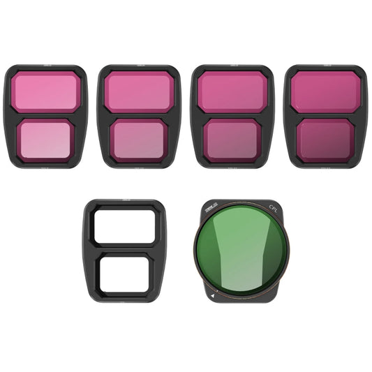 Filtro de lente Para STARTRC Dron, lente: 6 en 1 ND8/16/32/64 UV CPL para DJI Air 3 — imagen 2