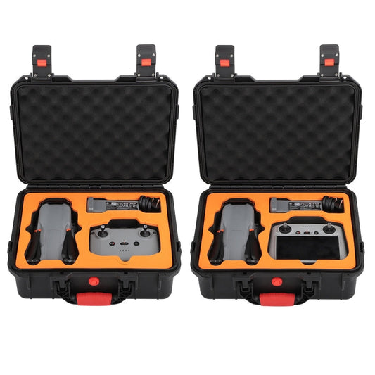 Estuche de transporte de seguridad, gran capacidad, resistente al agua, a prueba de golpes, estuche de viaje rígido, versión…