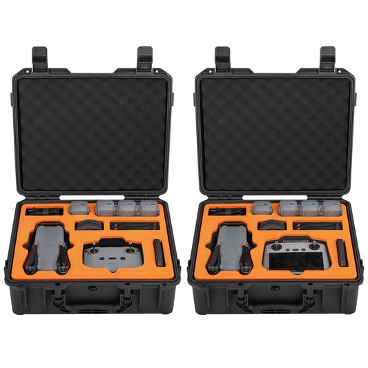 Estuche de transporte de seguridad, gran capacidad, resistente al agua, a prueba de golpes, estuche de viaje rígido, versión…