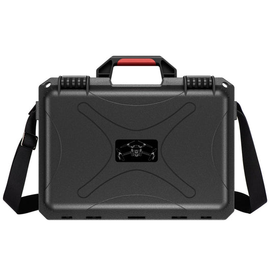 Kit STARTRC Dron Caja de almacenamiento de estuche ABS impermeable para DJI Mini 4 Pro (Negro Rojo) — imagen 2