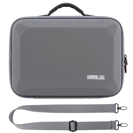 Bolso de almacenamiento de hombro RC 2 con pantalla STARTRC Bolso de PU para DJI Mini 4 Pro (gris) — imagen 2