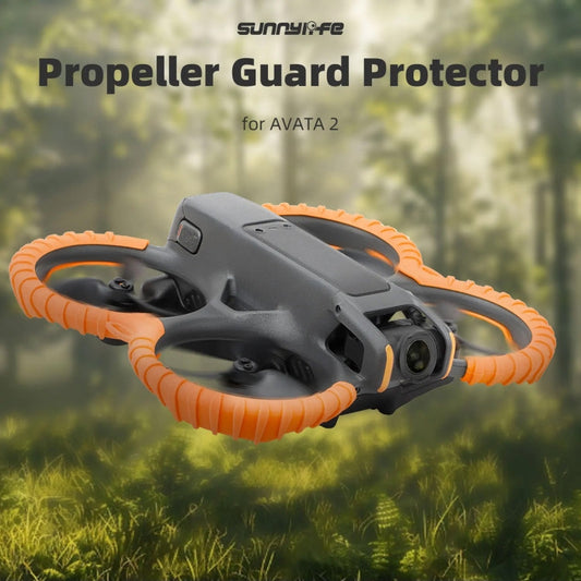 Kit de estuche Sunnylife Dron combinado de cubierta protectora anticolisión para DJI Avata 2 (rojo) — imagen 2