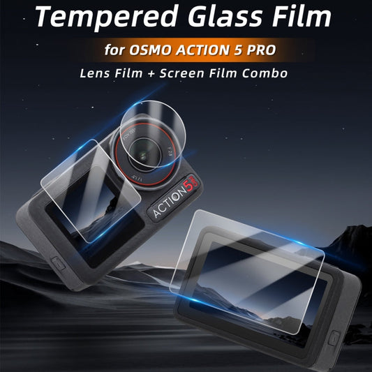 Lente Protector de 3 en 1 para pantalla delantera y trasera de Pro Sunnylife, película de vidrio templado, cantidad: 2 + 2 +…