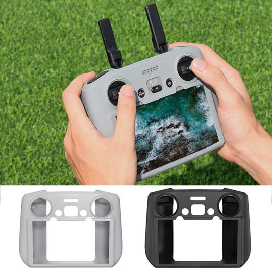 Funda de silicona antigolpes y antiarañazos para control remoto RC 2 BRDRC (gris) — imagen 2