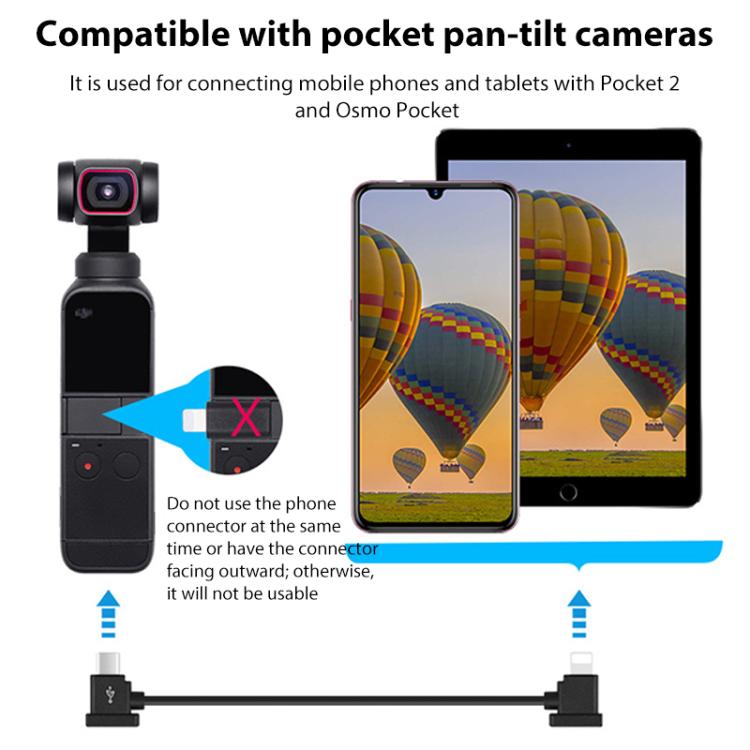 Cable de datos convertidor BRDRC, tipo: 30 cm, tipo C a Android para DJI Mavic 3 / Mini 4 Pro / Mini 2 y más para DJI DJI Ma…