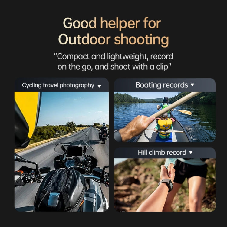 Clip magnético de liberación rápida para correa de mochila PULUZ (negro) — imagen 10
