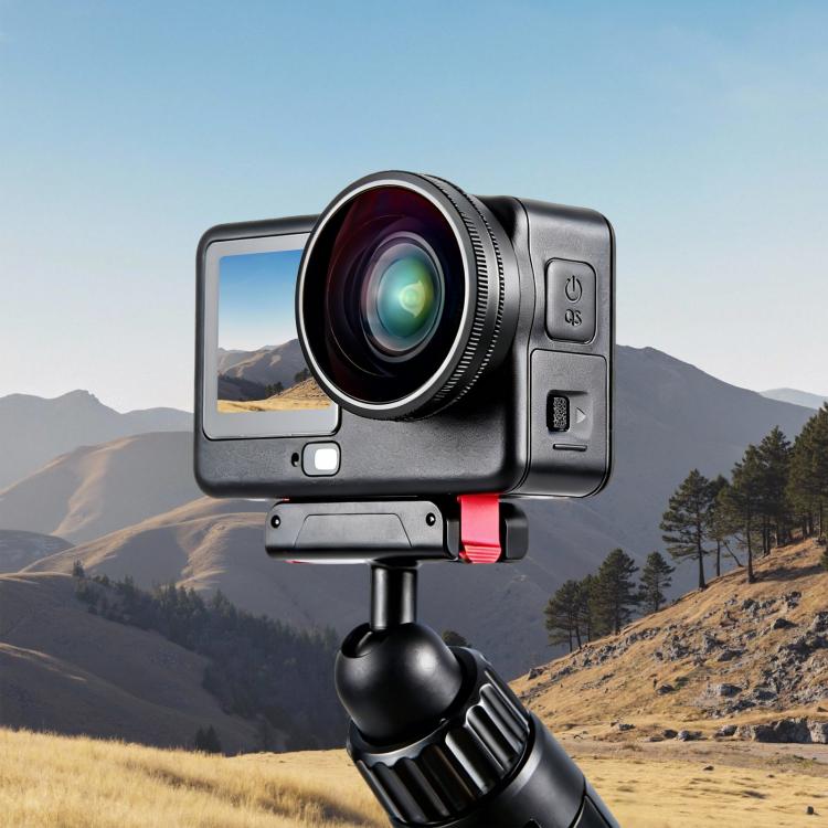 Lente gran angular PULUZ FOV Boost de 185 grados para DJI Osmo Action 6 — imagen 9