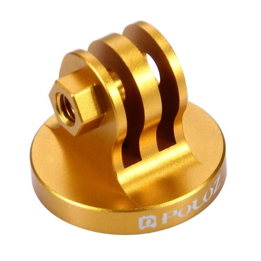 Trípode PULUZ Adaptador CNC de montaje en con orificio para tornillo de 1/4 de pulgada para GoPro Hero12 Black / Hero11 /10/…