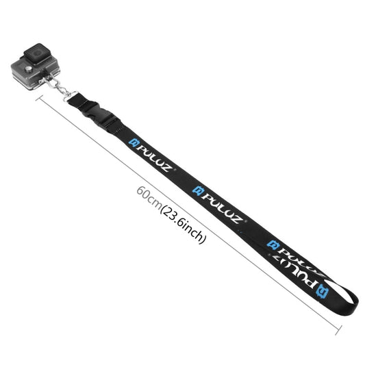 Correa PULUZ 60 cm para el cuello larga desmontable Lanyard Sling GoPro Hero12 Black / Hero11 /10/9/8/7/6/5, Insta360 Ace /……