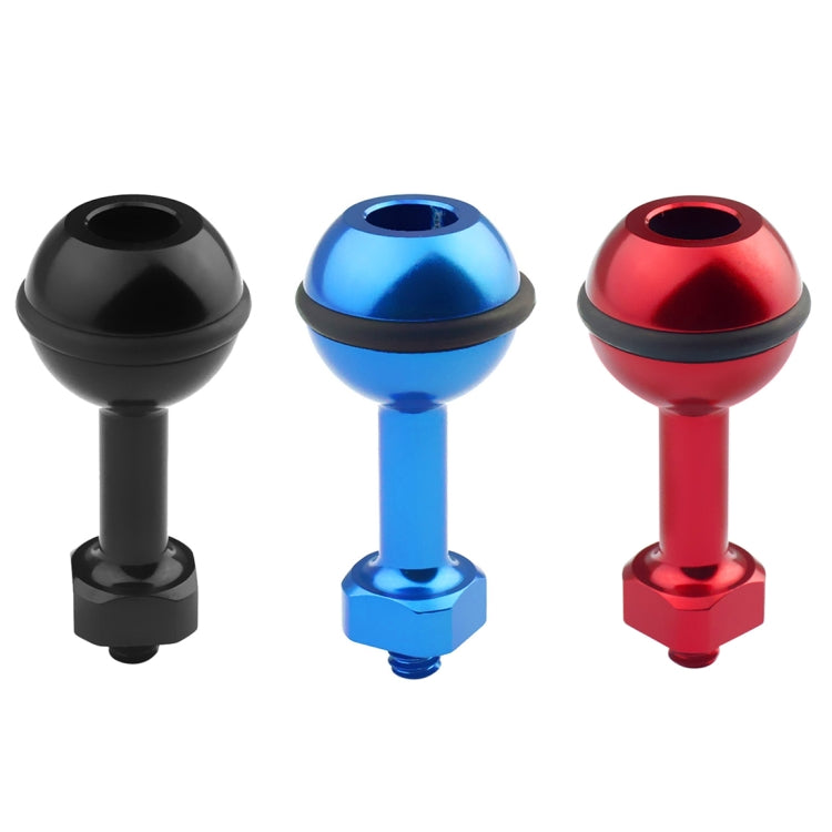 Soporte PULUZ adaptador de bola de aluminio con tornillo de 1/4 de pulgada para GoPro Hero12 Black / Hero11/10/9/8/7/6/5, In…