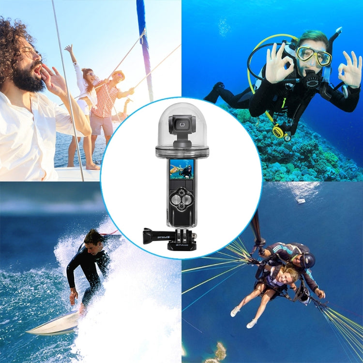 Carcasa PULUZ 60m impermeable subacuática Funda de buceo para DJI Osmo Pocket — imagen 10