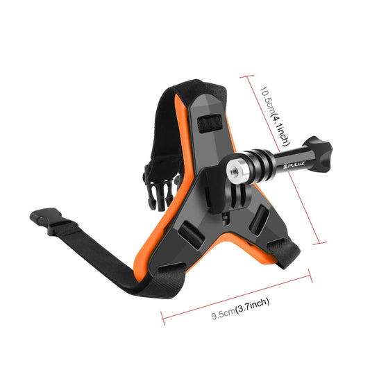 Funda DE Funda DE CHILL PULUZ MOTORCYCLE MOUTE PARA GOPRO, OSMO Acción y otras cámaras de acción (naranja) para DJI Osmo — i…