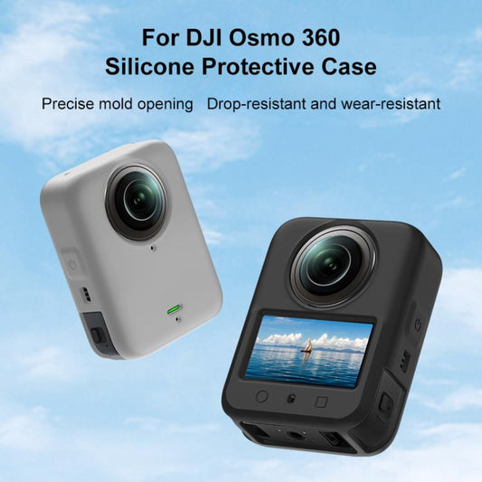 Funda protectora de silicona PULUZ para DJI Osmo 360 (negra) — imagen 2