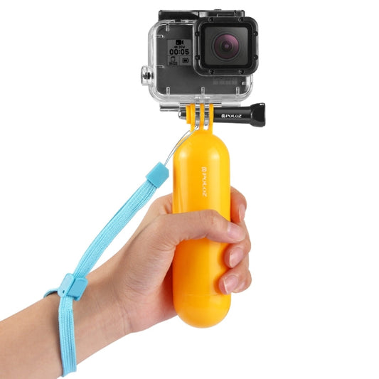 Empuñadura Bobber con mango flotante PULUZ con correa para GoPro Hero12 Black / Hero11 /10/9/8/7/6/5, Insta360 Ace / Ace Pro…