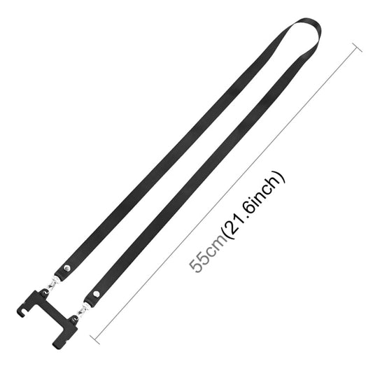 Correa PULUZ Nylon Dual-Hook Anti-lost Anti-fall Neck Lanyard para DJI Mavic 3 / Mini 3 / Air 2 (Negro) para DJI DJI Mavic 3…