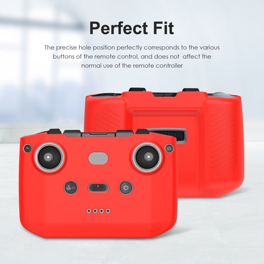 Funda de silicona PULUZ antiarañazos a prueba de golpes para DJI Mavic 3 / Mini 3 / Mini 2 y más (Rojo) para DJI DJI Mavic 3…