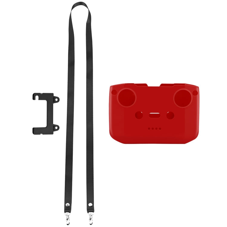 Funda de silicona PULUZ antiarañazos a prueba de golpes con correa para el cuello para DJI Mavic 3 / Mini 3 / Mini 2 y más (…