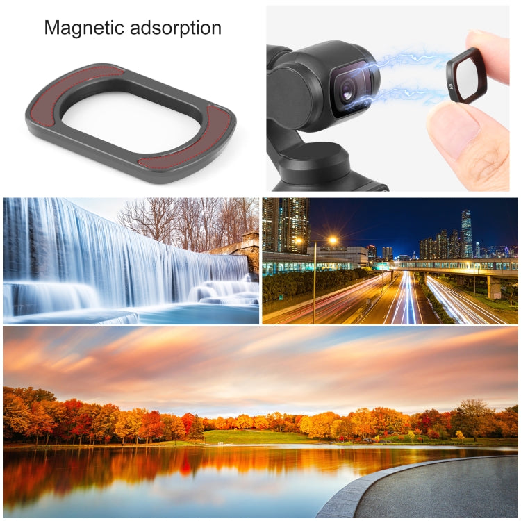 Filtro Para DJI160;Pocket160;3 PULUZ UV para lente de cámara magnética — imagen 8
