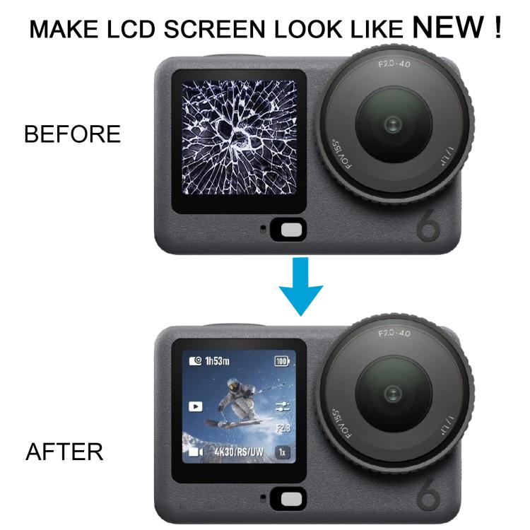 Pantalla secundaria LCD frontal Original con digitalizador, ensamblaje completo para DJI Osmo Action 6 — imagen 7