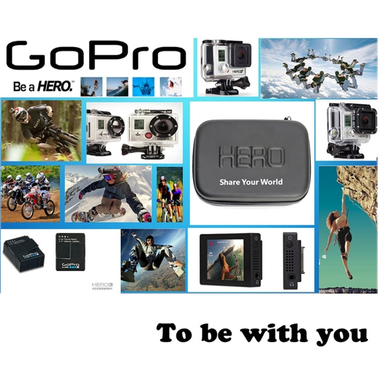 Estuche de viaje portátil impermeable a prueba de golpes para GoPro Hero12 Black / Hero11 /10/9/8/7/6/5, Insta360 Ace / Ace……