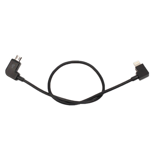Cable de datos de conversión Conector de micro USB a 8 pines de 30 cm, iPhone, iPad para DJI Mavic 2 Pro / Mavic Pro para DJ…