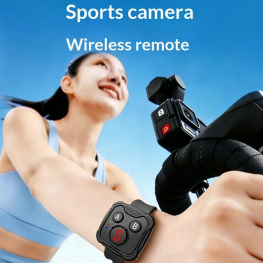 Control remoto inalámbrico Bluetooth D10 para cámaras de acción, GoPro e Insta360 (rosa) — imagen 2
